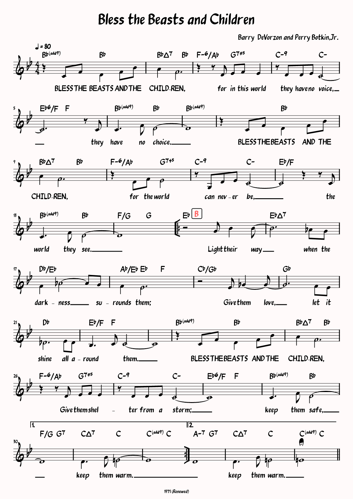 Sheet Music